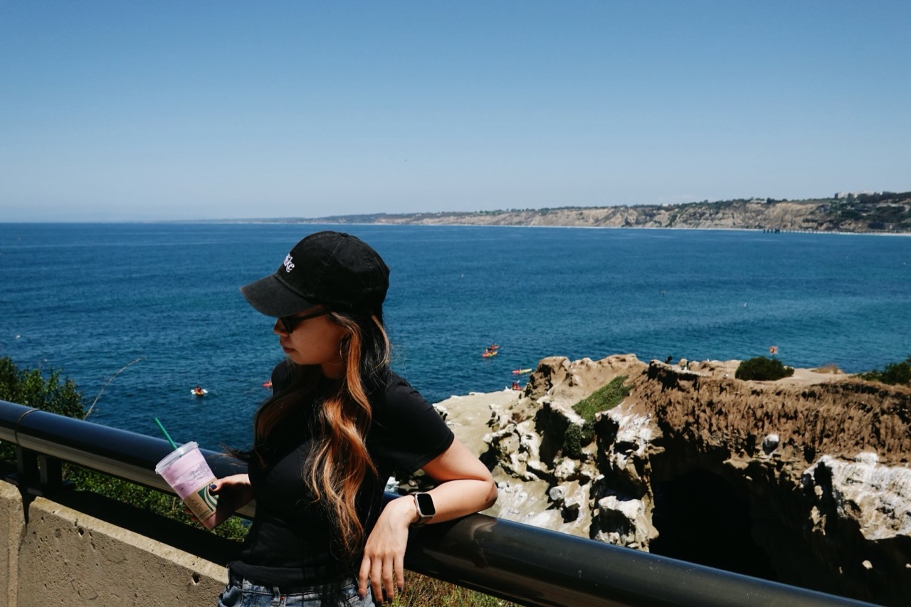 zzx looking out across La Jolla Cove